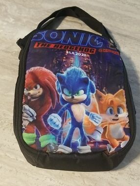 Sonic the Hedgehog 2 Character Kids Shoulder Bag /lunch Bag